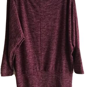 Cozy Maroon Knit Sweater
